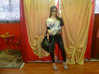 completo maglia+leggins+borsa